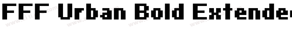FFF Urban Bold Extended字体转换